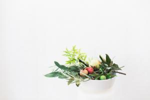 picture of Mediterranean diet foods for fatty liver disease, NAFLD, or MASLD